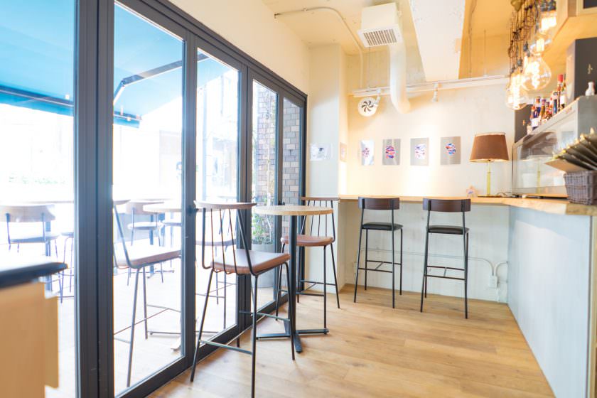 テラス席ありのカフェスペース｜GOBLIN.渋谷BLDG店 -CAFE-