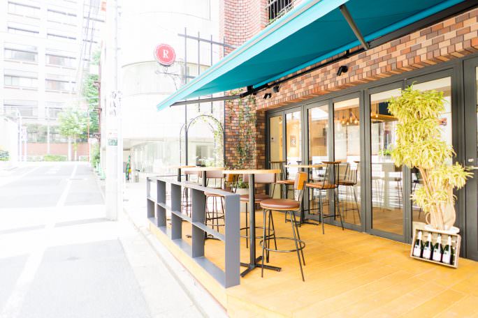テラス席ありのカフェスペース｜GOBLIN.渋谷BLDG店 -CAFE-