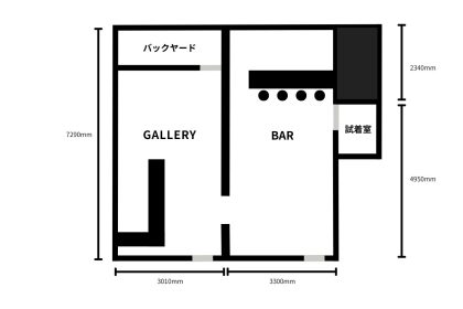 原宿BAR&GALLERY店