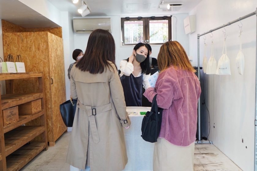 事例 化粧品ブランドのポップアップストア 渋谷 Goblin