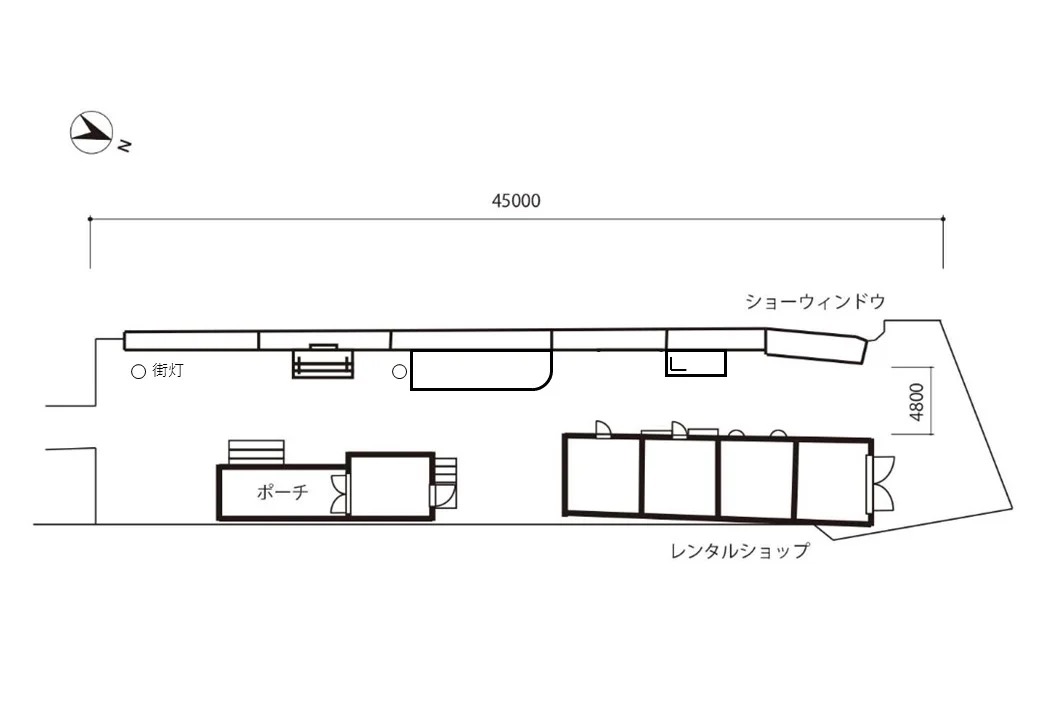 目黒BLDG店 -AVENUE-平面図